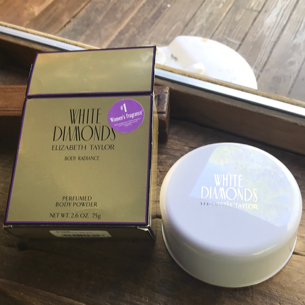 White diamonds body powder